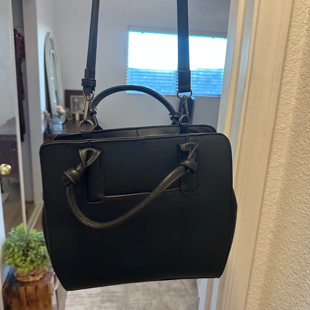 French Connection Dark Gray Shoulder Bag - Picture 3 of 4